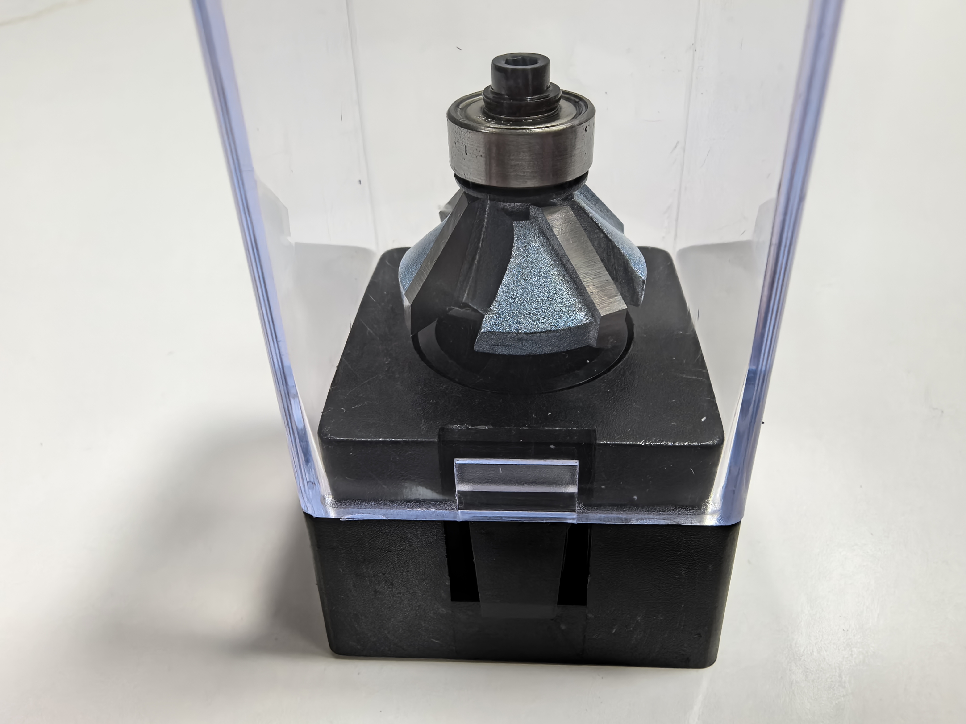 woodworking router bit (4-flute bevel trim bit) Mũi định tuyến chế biến gỗ (Mũi cắt vát 4 sáo)